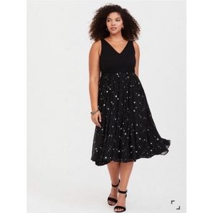 Beautiful star black torrid sress